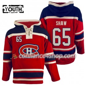 Adidas Maillot de Hockey Montreal Canadiens Andrew Shaw 65 Rouge Sawyer Chandails à capuchon - Enfant